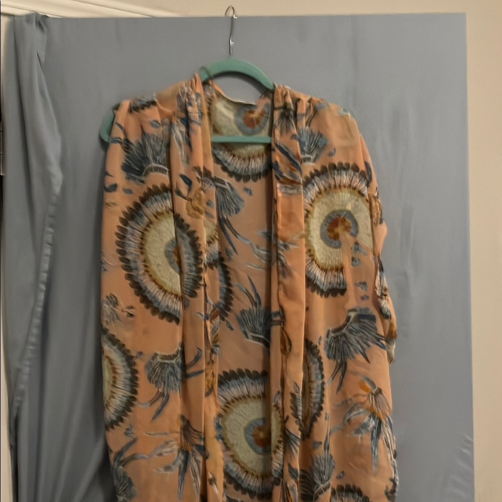 Floral Patterned Women's light weight cape